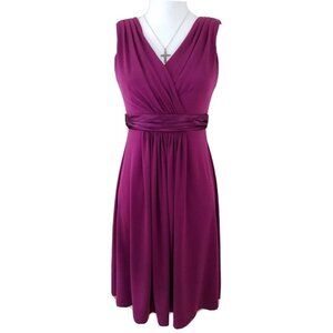 DAVID'S BRIDAL ~Women's Size 4~Red Grapes Formal Prom Cocktail Dress.